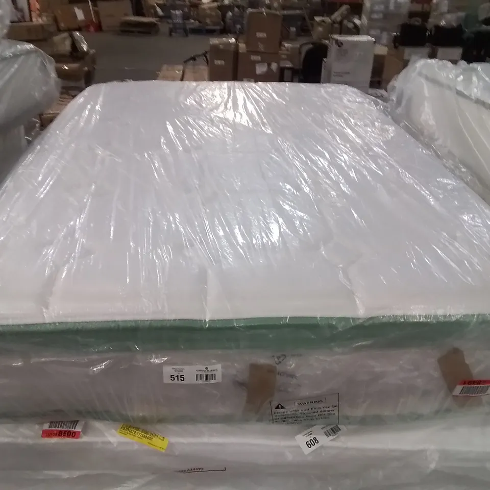 QUALITY BAGGED NOVILLA 27CM ORTHO MEMORY FOAM POCKET SPRUNG ZONED MATTRESS - 135CM DOUBLE