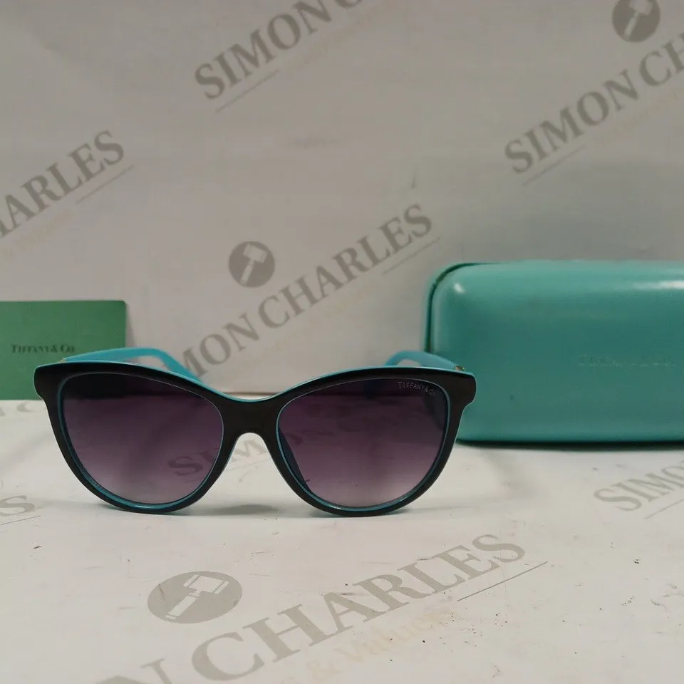 TIFFANY & CO SUNGLASSES IN CYAN - 2606 57 18-140