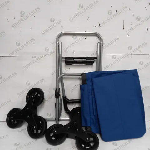 LOCK 'N LOCK INSULATED SHOPPING TROLLEY CART, NAVY