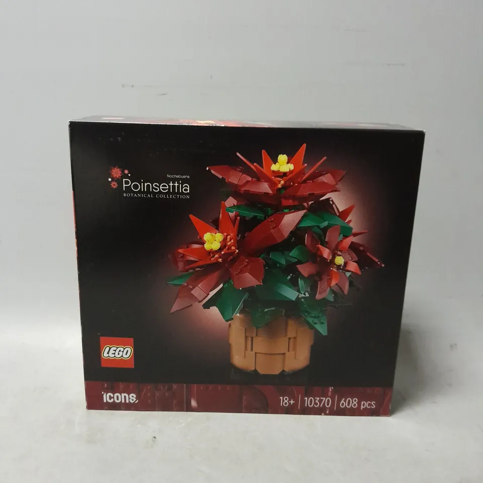 SEALED LEGO ICONS POINSETTIA BOTANICAL COLLECTION 