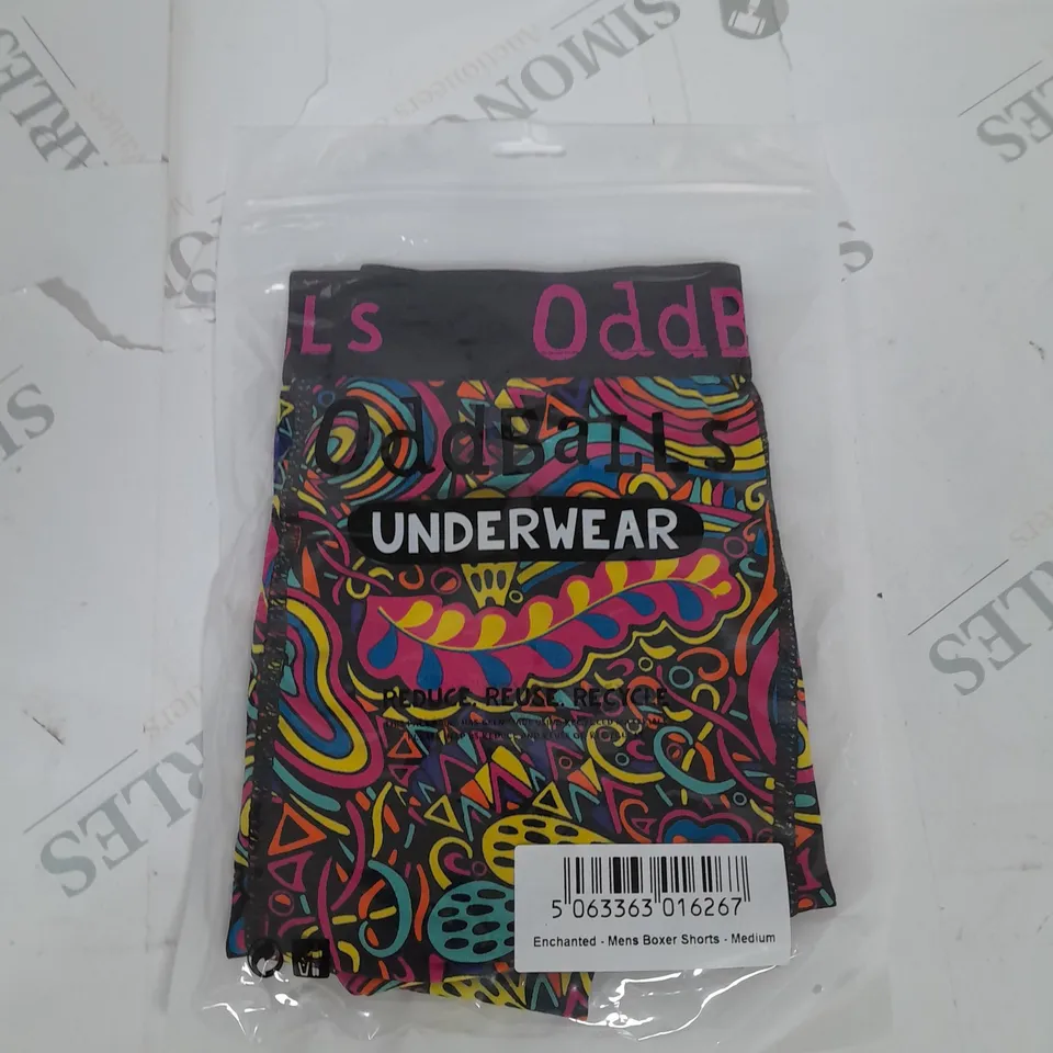 ODDBALLS MENS BOXER SHORTS SIZE M