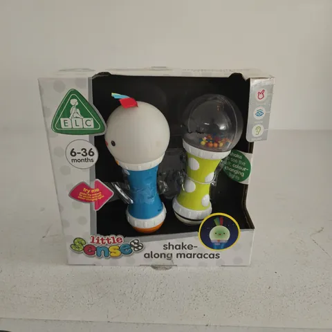 ELC LITTLE SENSE SHAKE-ALONG MARACAS – 6–36 MONTHS