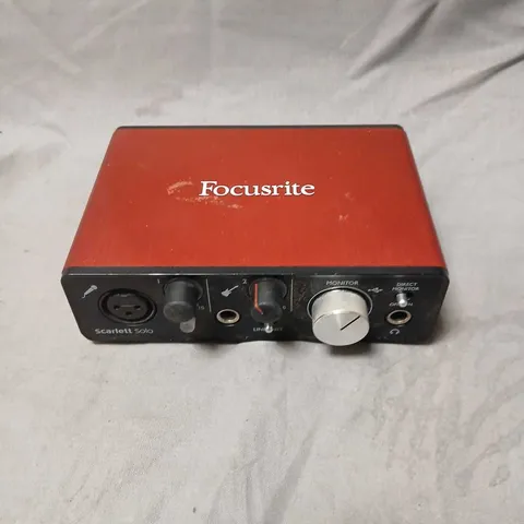 FOCUSRITE SCARLETT SOLO USB INTERFACE 