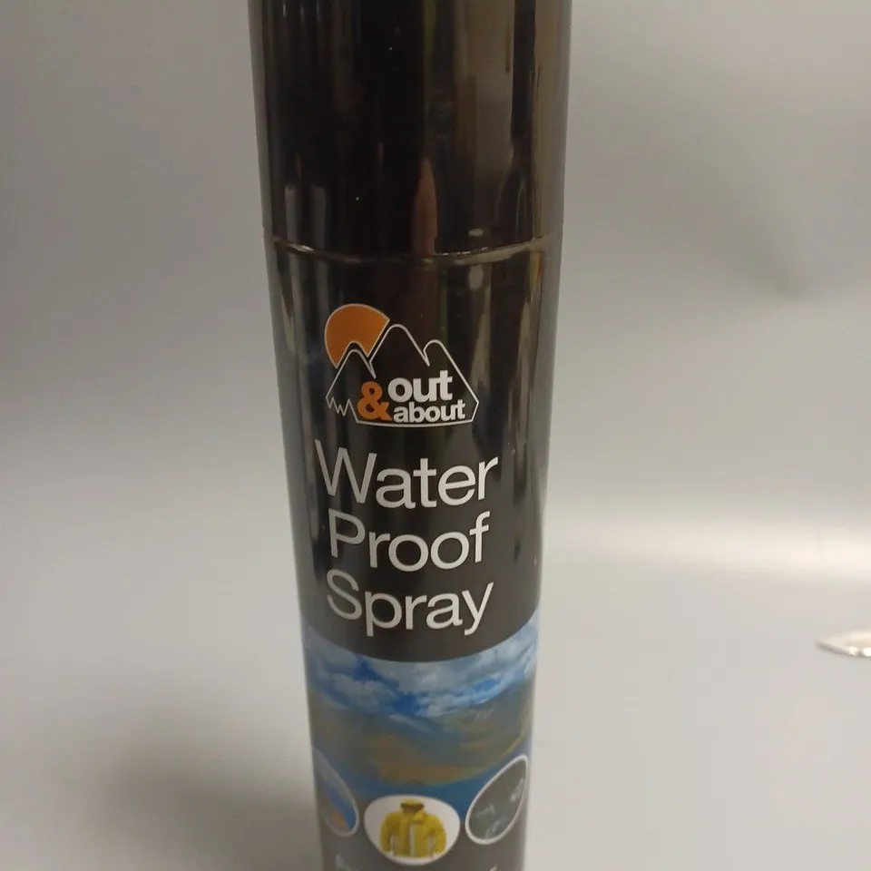 BOXED 12 X BOTTLES OF WATER PROOF SPRAY 