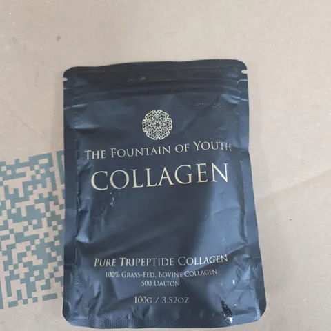 THE FOUNTAIN OF YOUTH COLLAGEN – PURE TRIPEPTIDE COLLAGEN (100 G SACHET)