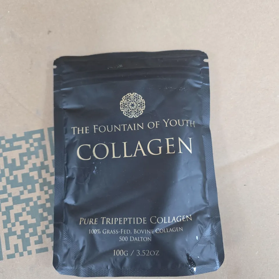 THE FOUNTAIN OF YOUTH COLLAGEN – PURE TRIPEPTIDE COLLAGEN (100 G SACHET)