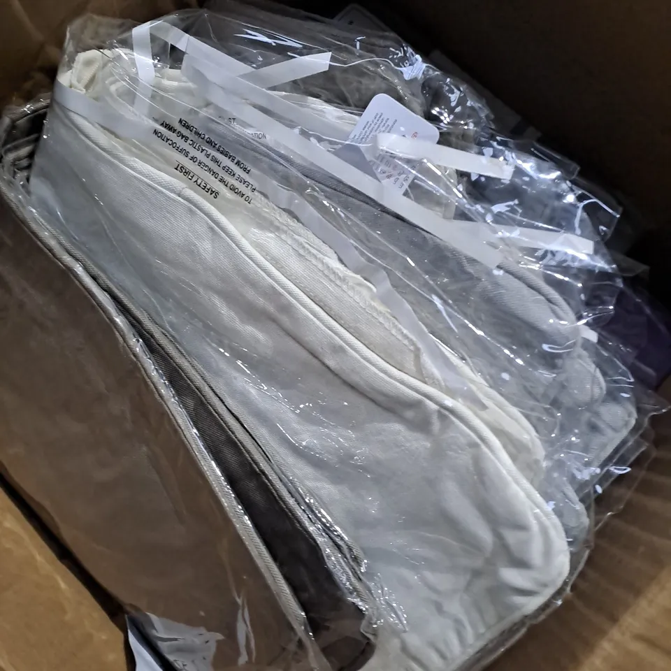 BOX OF APPROXIMATELY 12 ASSORTED BEDDING ITEMS