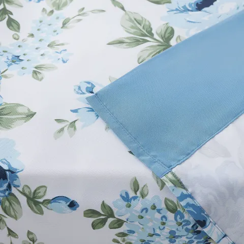 SUPERSOFT BY COZEE HOME FLAT SHEET WITH PRINT DETAIL - PEONY KING