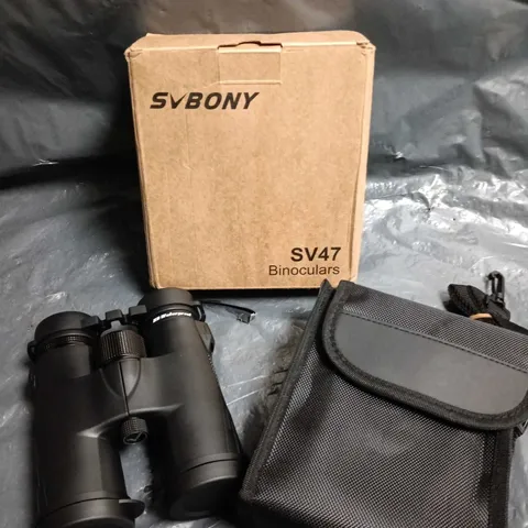 SVBONY SV47 BINOCULARS WITH CARRY CASE – BOXED