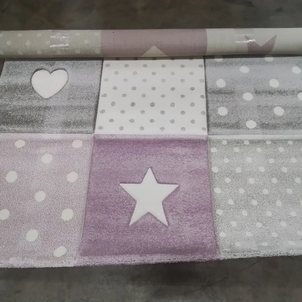 BRAND NEW PACO COSMO PURPLE RUG - 160X230CM
