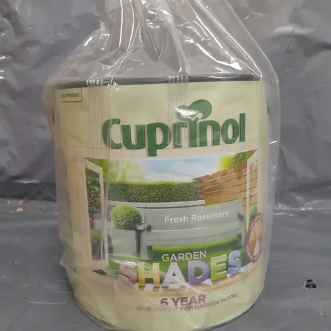 CUPRINOL GARDEN SHADES FRESH ROSEMARY MATT MULTI-SURFACE EXTERIOR WOOD PAINT, 2.5L