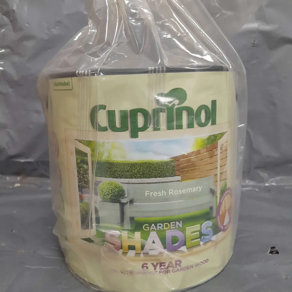 CUPRINOL GARDEN SHADES FRESH ROSEMARY MATT MULTI-SURFACE EXTERIOR WOOD PAINT, 2.5L