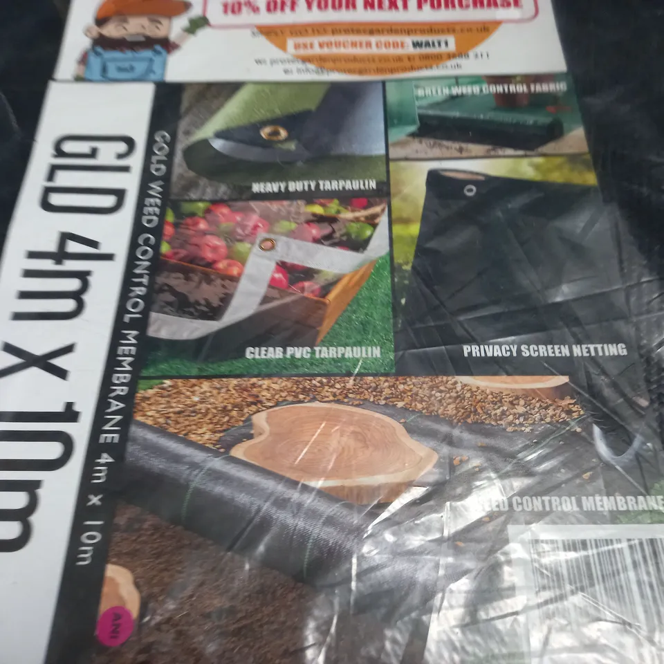 PRO-TEC GOLD WEED CONTROL MEMBRANE - 4MX10M