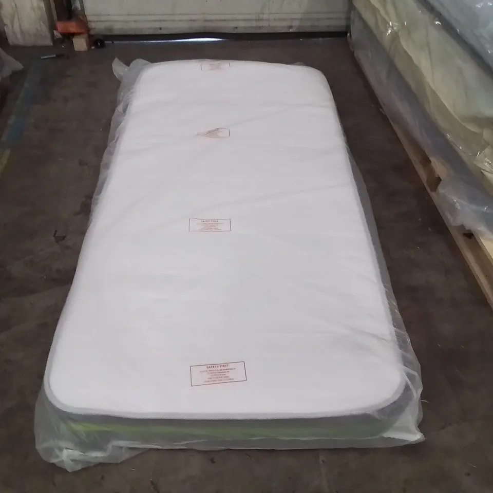 QUALITY BAGGED FUSION COMFORT MEMORY FOAM AND SPRING HYBRID SINGLE MATTRESS 