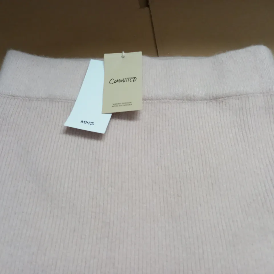 MNG PINK KNIT SKIRT - S
