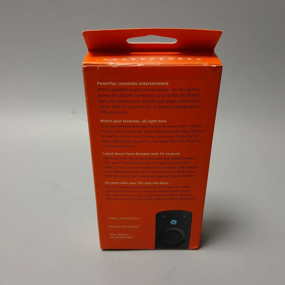 BOXED AND SEALED AMAZON FIRETV STICK 4K RRP £45