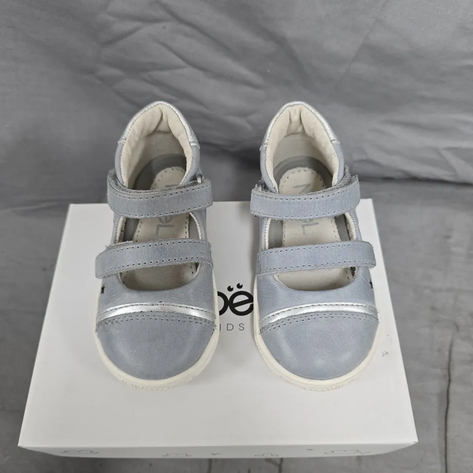 NOËL KIDS MINI ALENA GREY VELCRO SHOES –  (EU 21)