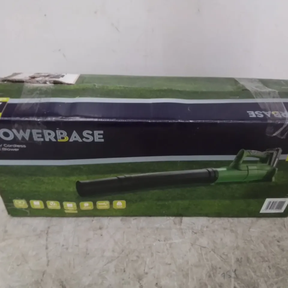 BOXED POWERBASE 20V CORDLESS JET BLOWER 