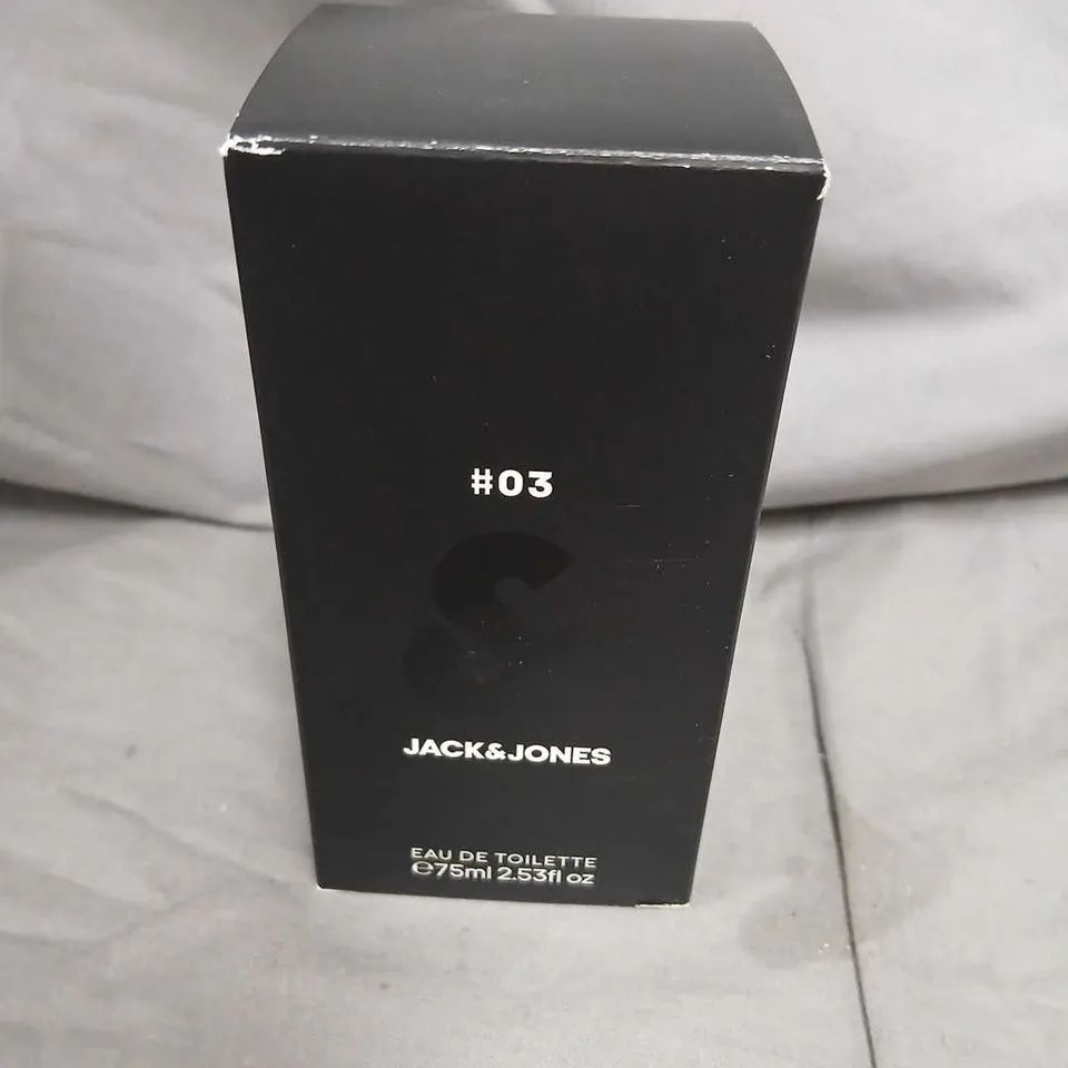 BOXED JACK AND JONES EAU DE TOILETTE 75ML