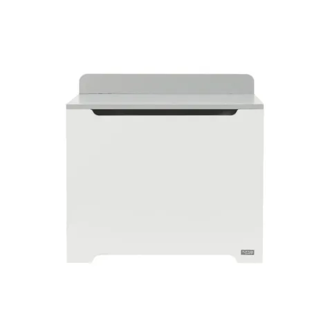 BOXED TUTTI BAMBINI RIO TOY BOX - WHITE AND DOVE GREY FINISH (1 BOX)