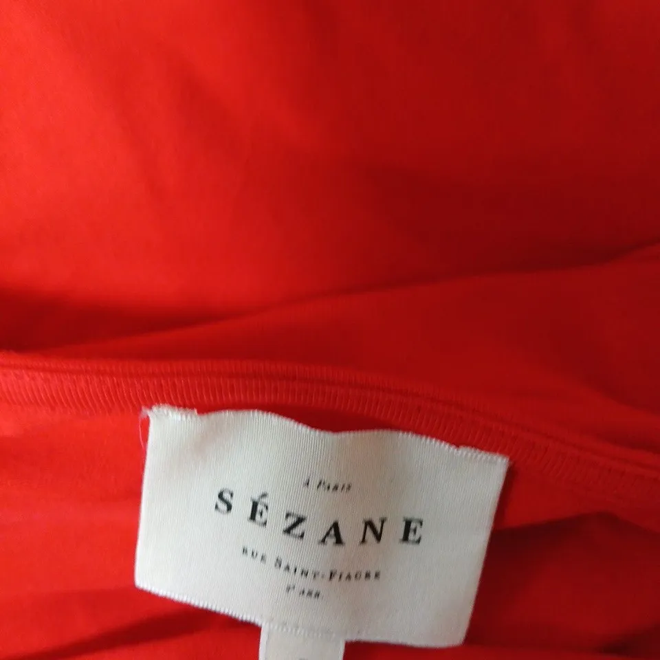 SEZANE RED DRESS – UK SMALL (S) – WOMEN'S DRESS