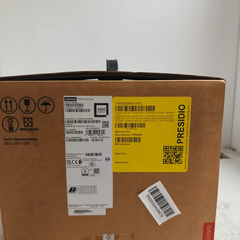 LENOVO THINKSMART HUB – BOXED IN ORIGINAL PACKAGING