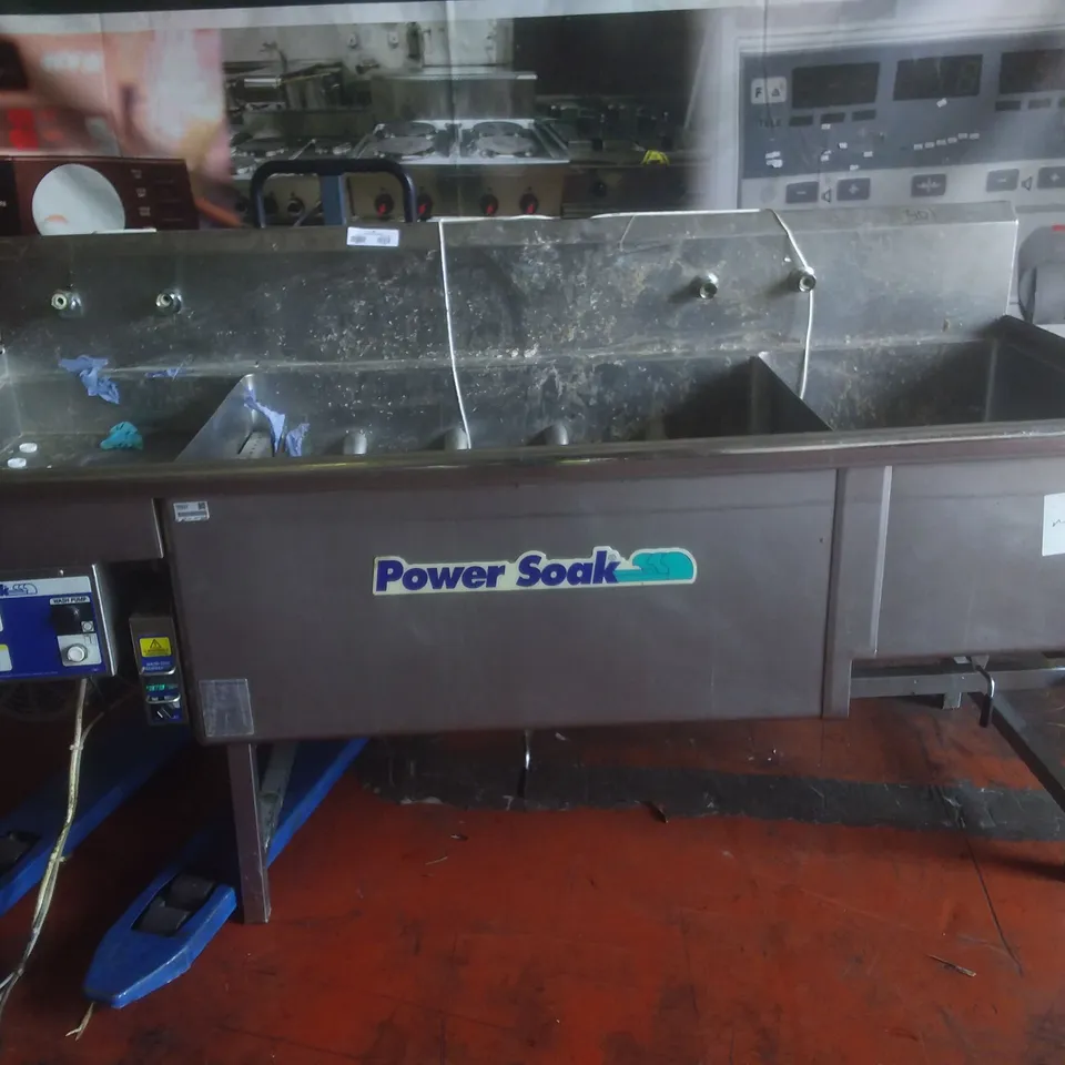 POWER SOAK COMMERCIAL WASHING STATION 