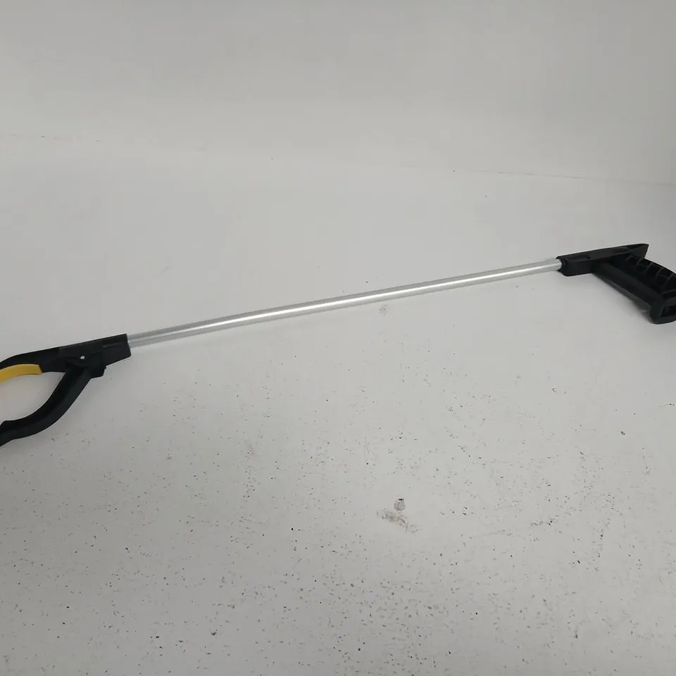 FOUR EXTENDABLE REACH GRABBER TOOL WITH PISTOL-GRIP HANDLE