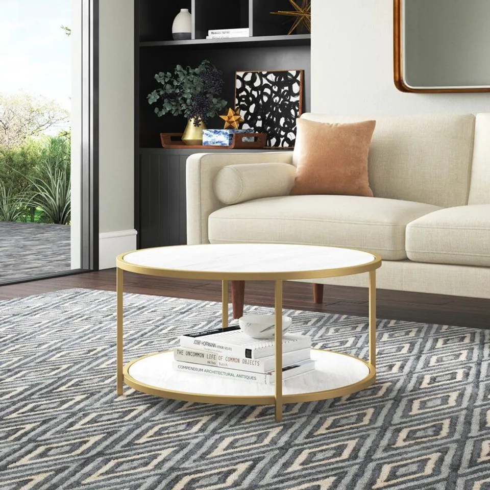 BOXED FARRAN COFFEE TABLE 