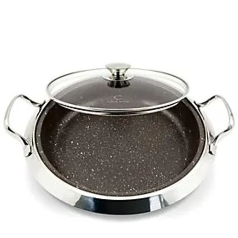 OUTLET CURTIS STONE 12" STAINLESS STEEL MULTI PURPOSE PAN