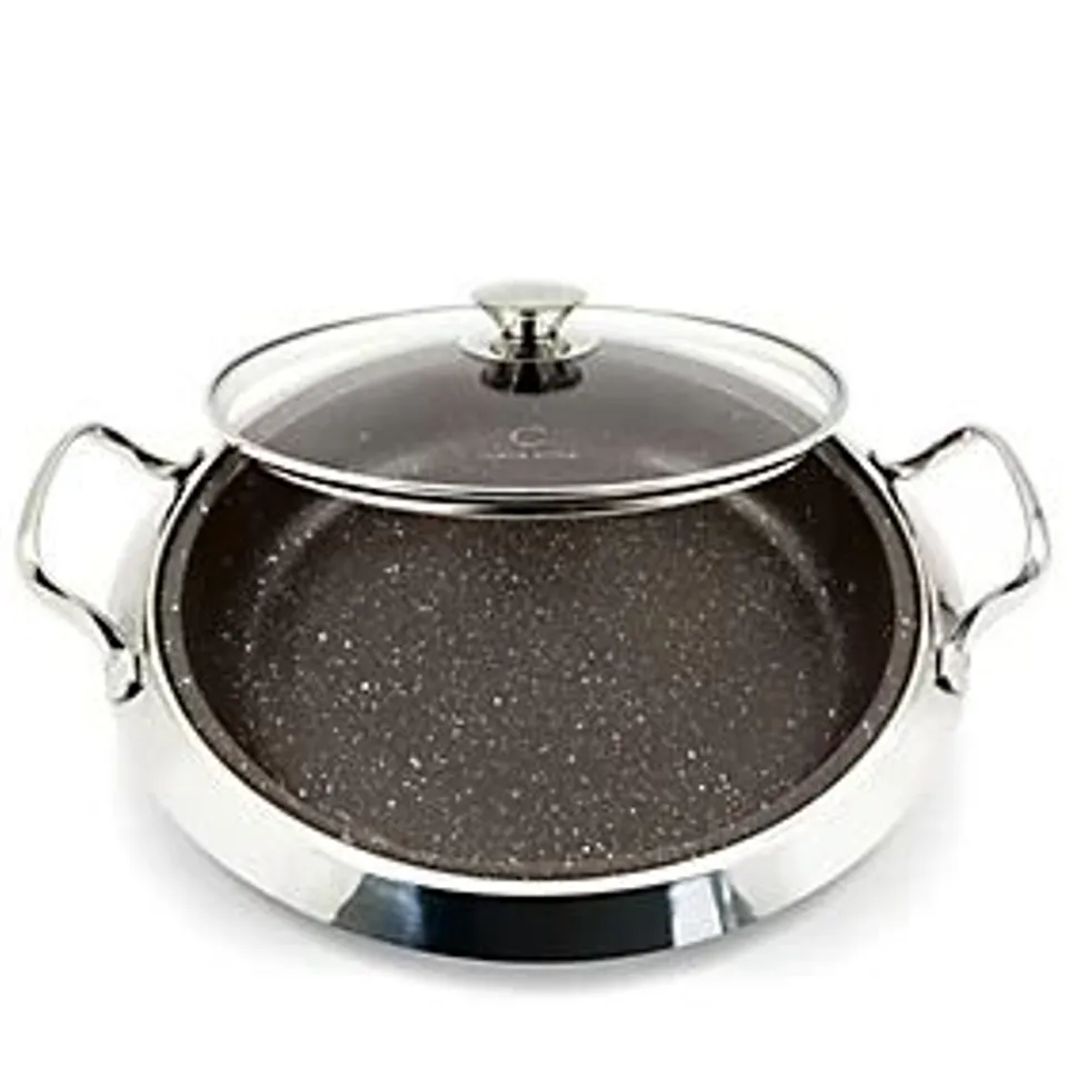 OUTLET CURTIS STONE 12" STAINLESS STEEL MULTI PURPOSE PAN