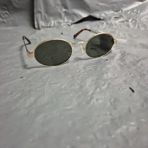 LE SPECS POSIEDON DEUX GOLD SUNGLASSES