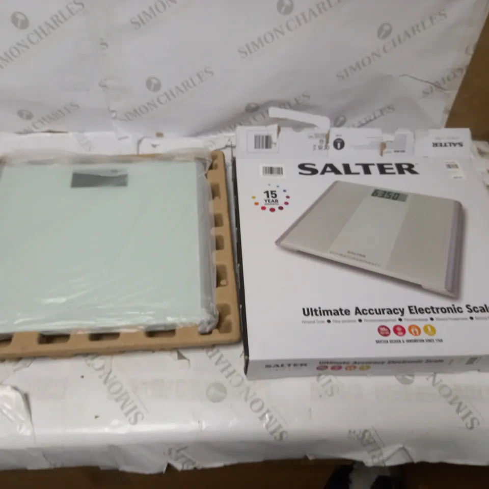 SALTER ULTIMATE ACCURACY ELECTRONIC SCALE 
