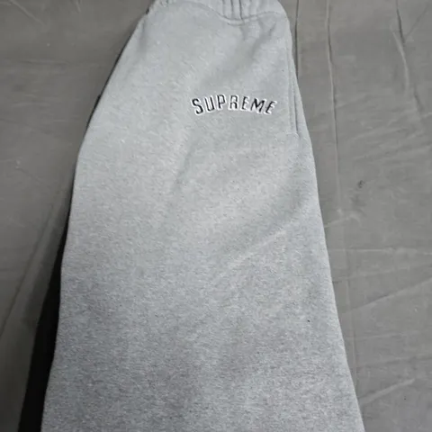 SUPREME FLEECED TRACKSUIT BOTTOMS SIZE SMALL