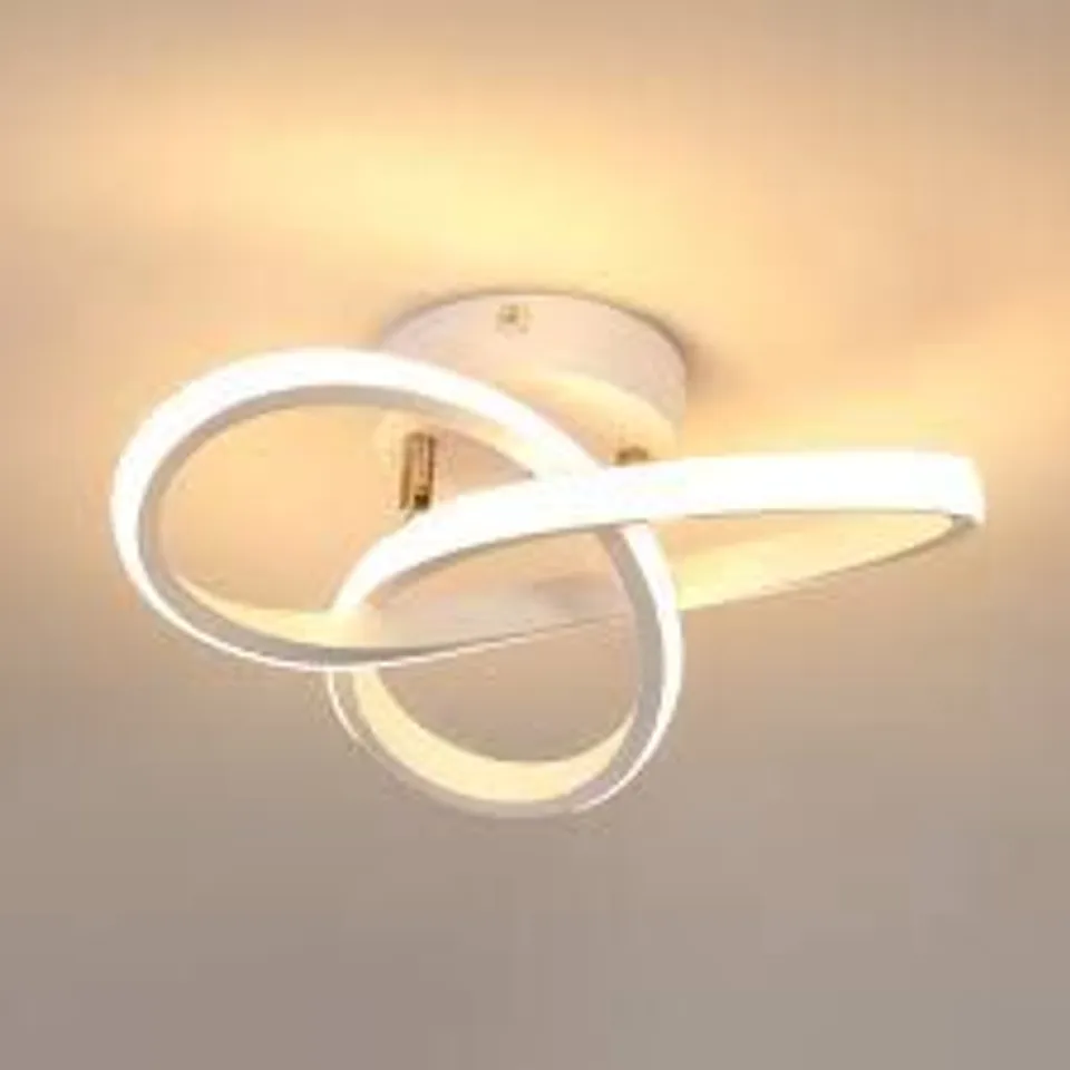 BOXED KUDOLO 24cm LED INTEGRATED SEMI FLUSH MOUNT (1 BOX)