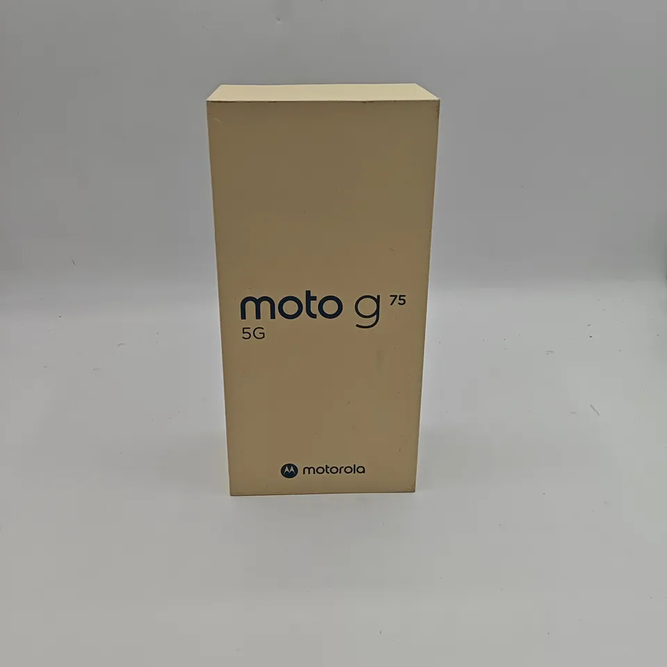 BOXED MOTOROLA G75 5G 8+128GB IN CHARCOAL GREY - MC434