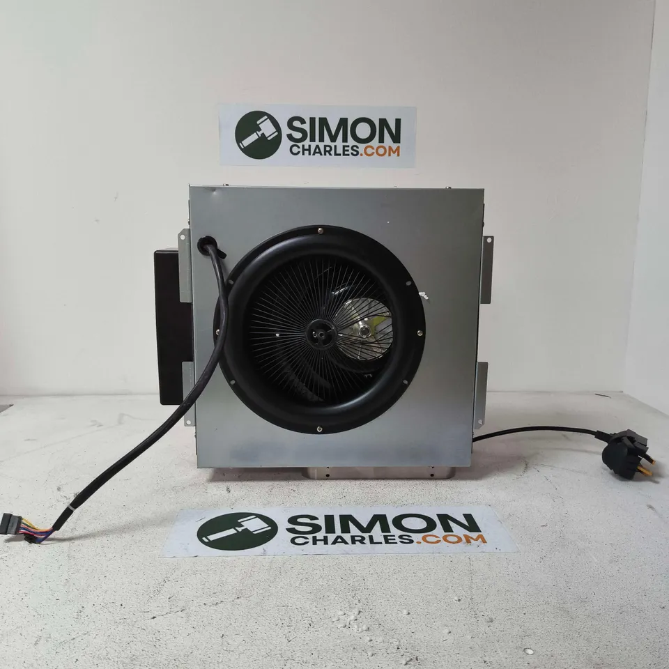 INDUSTRIAL VENTILATION BLOWER UNIT WITH CIRCULAR FAN – METAL HOUSING 