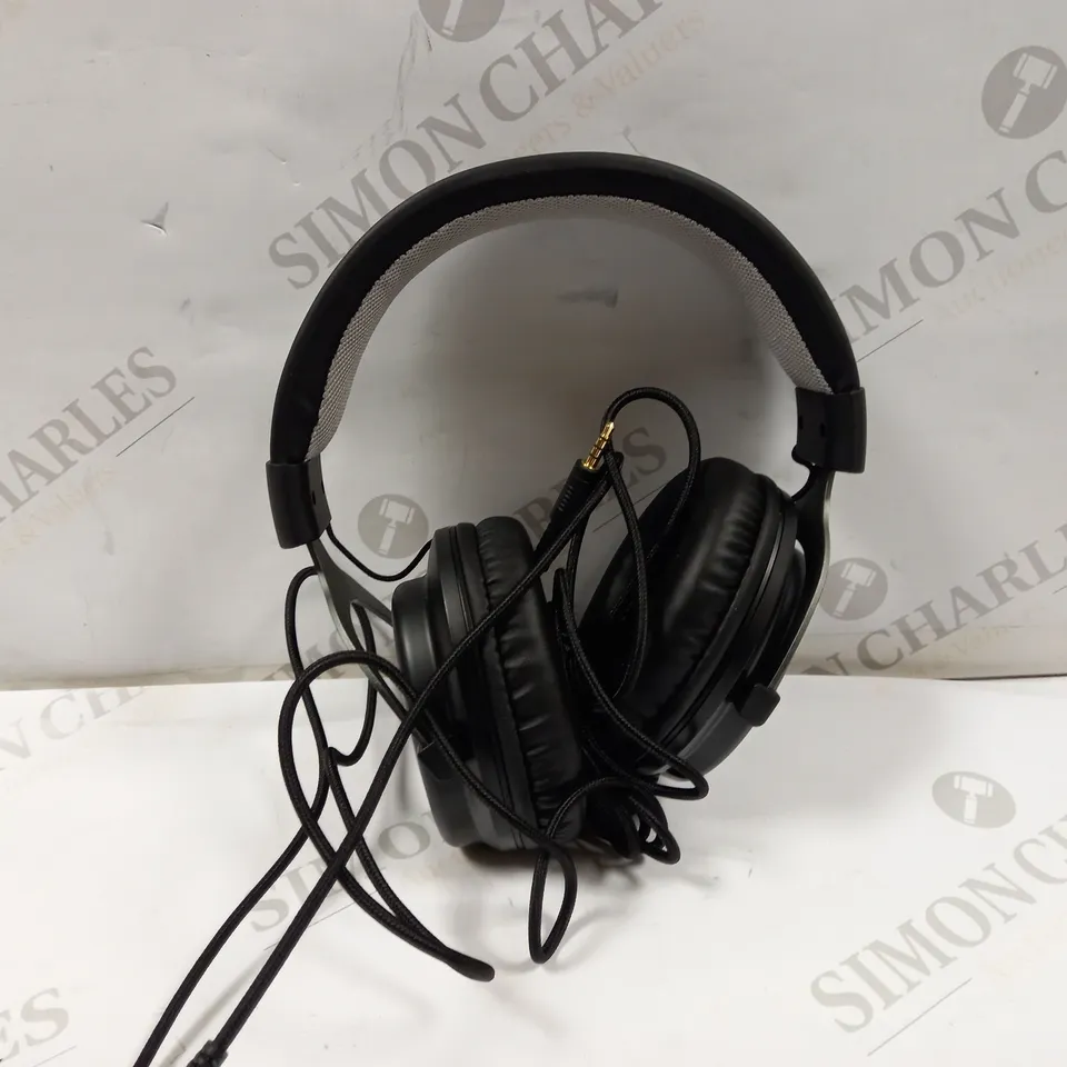 BLACK GAMING HEADSET - BLACK