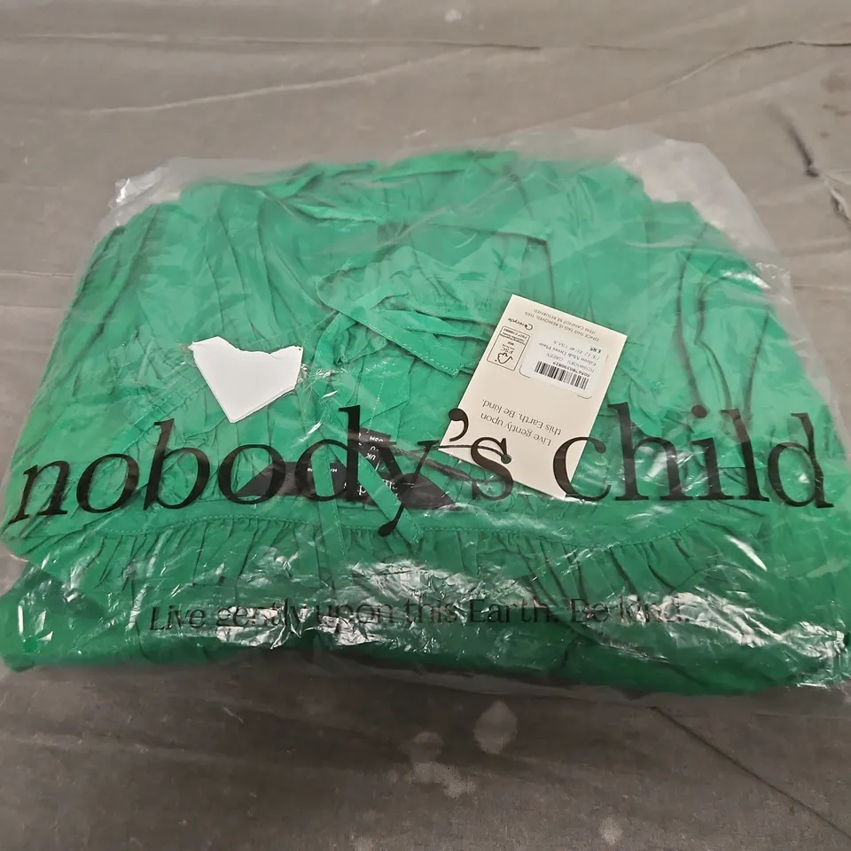 BAGGED NOBODYS CHILD EILEEN MIDI DRESS - SIZE 12