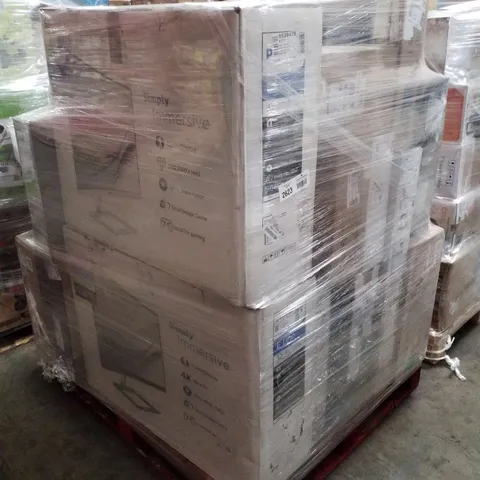 PALLET OF APPROXIMATELY 18 UNPROCESSED RAW RETURN MONITORS TO INCLUDE;