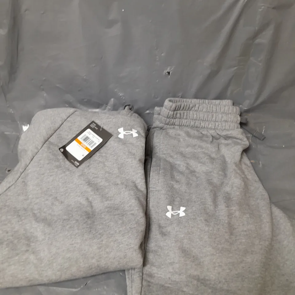 UNDER ARMOUR MENS GREY TRACK SUIT SIZE SMALL