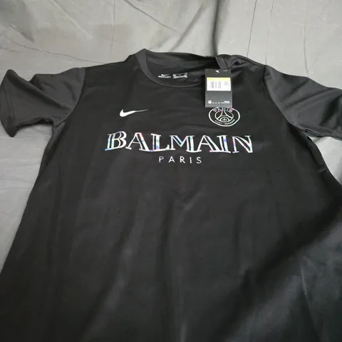 PSG BALMAIN PARIS FOOTBALL SHIRT SIZE S