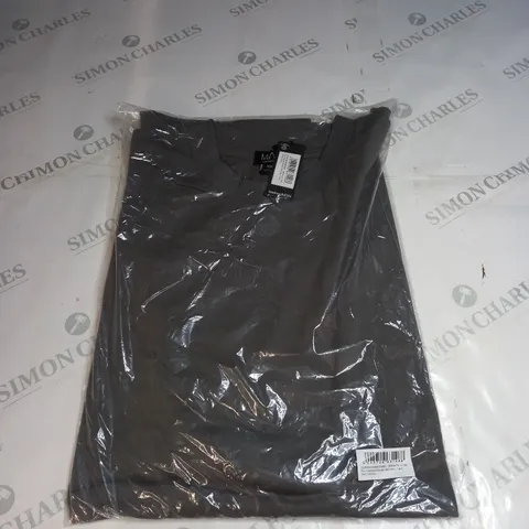 BAGGED BOOHOO MAN OVERSIZED EXTENDED NECK HEAVY T-SHIRT SIZE 5XL