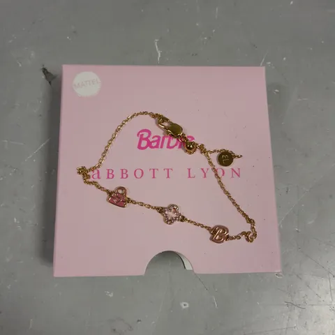 ABBOTT LYON BARBIE FIXED CHARM BRACELET