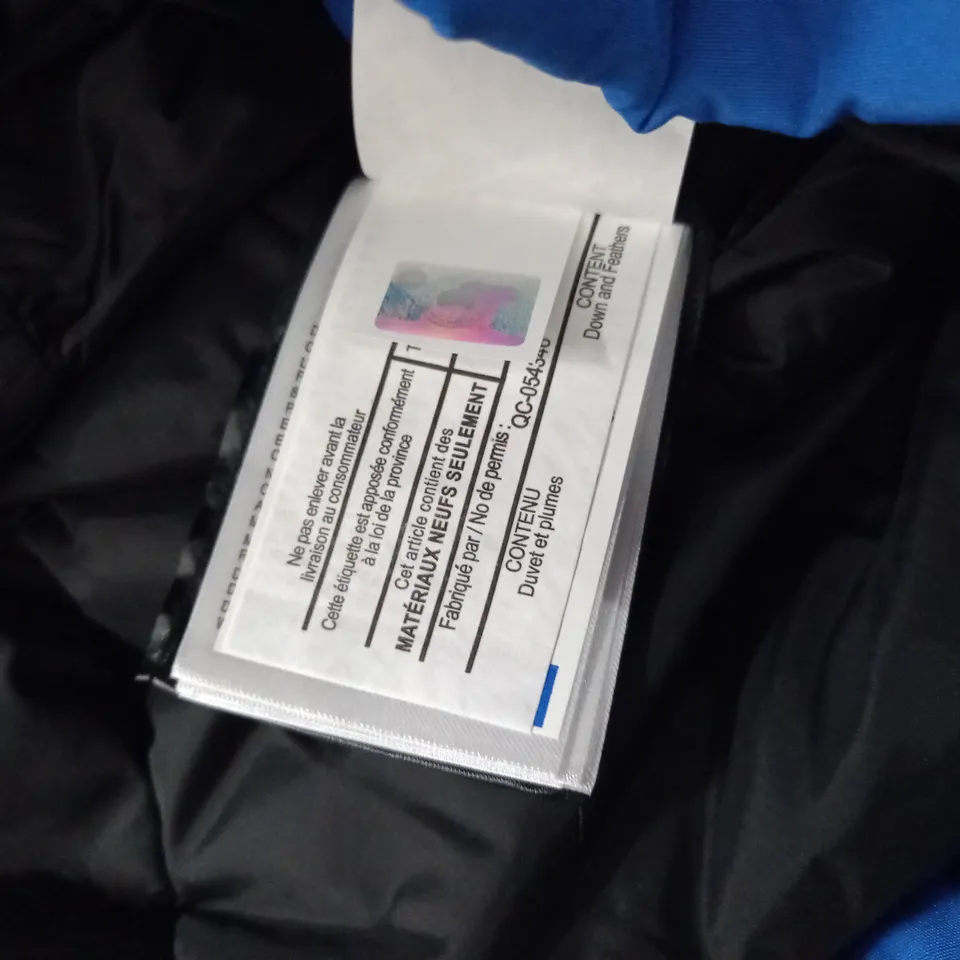 CANADA GOOSE BLUE EXPEDITION PARKA - MENS L/G