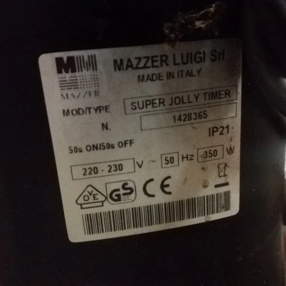 MAZZER COMMERCIAL COFFEE GRINDER