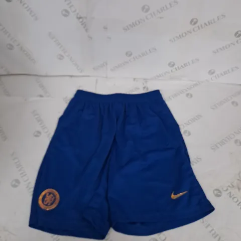 CHELSEA FC HOME SHORTS SIZE UNSPECIFIED