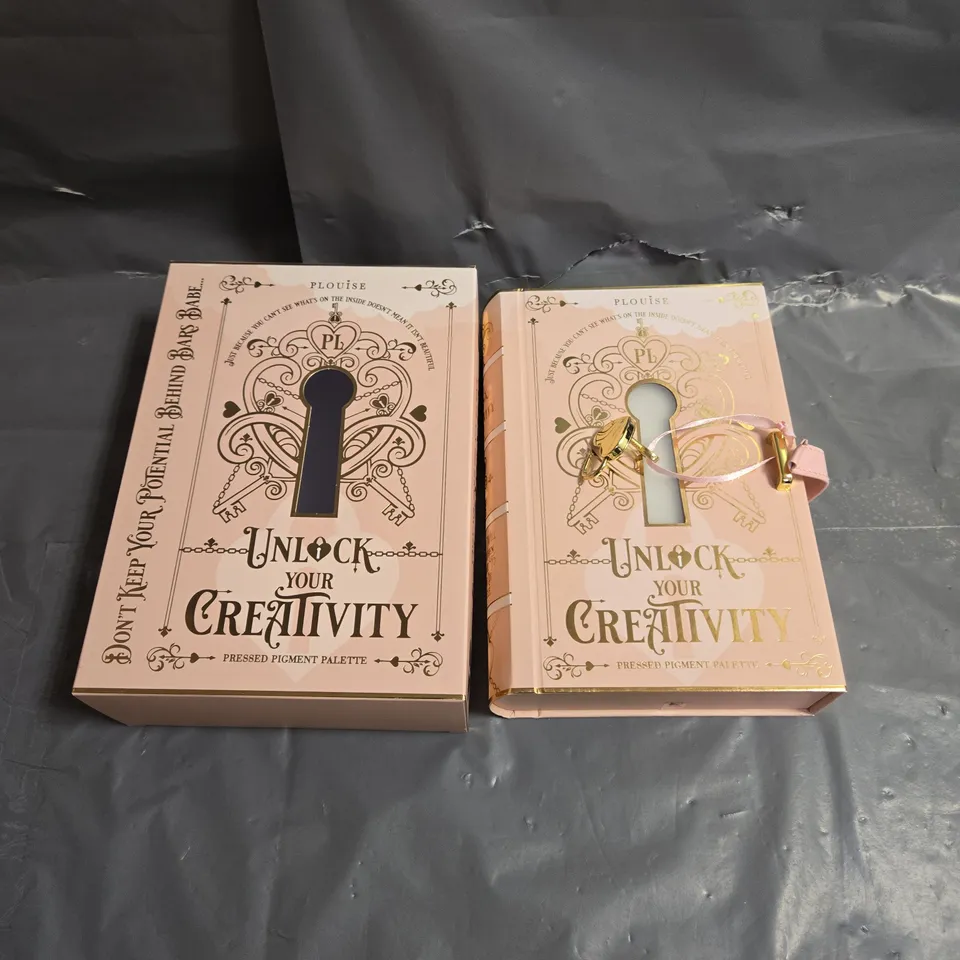 BOXED PLOUISE UNLOCK YOUR CREATIVITY PRESSED PIGMENT PALETTE