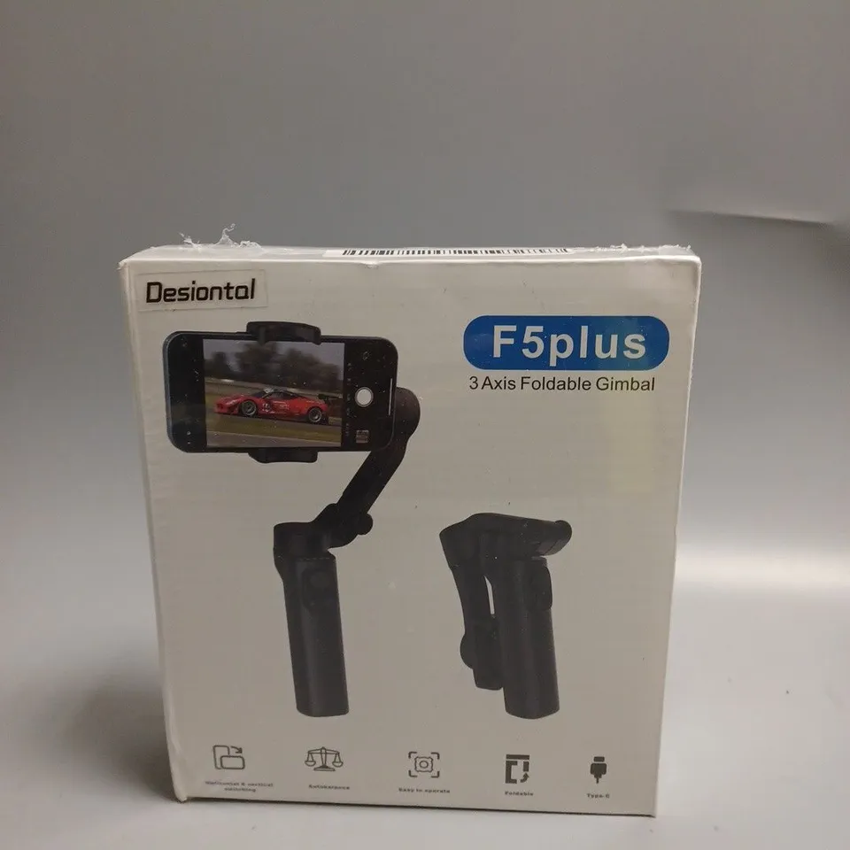 BOXED SEALED DESIONTAL F5 PLUS FOLDABLE GIMBAL 