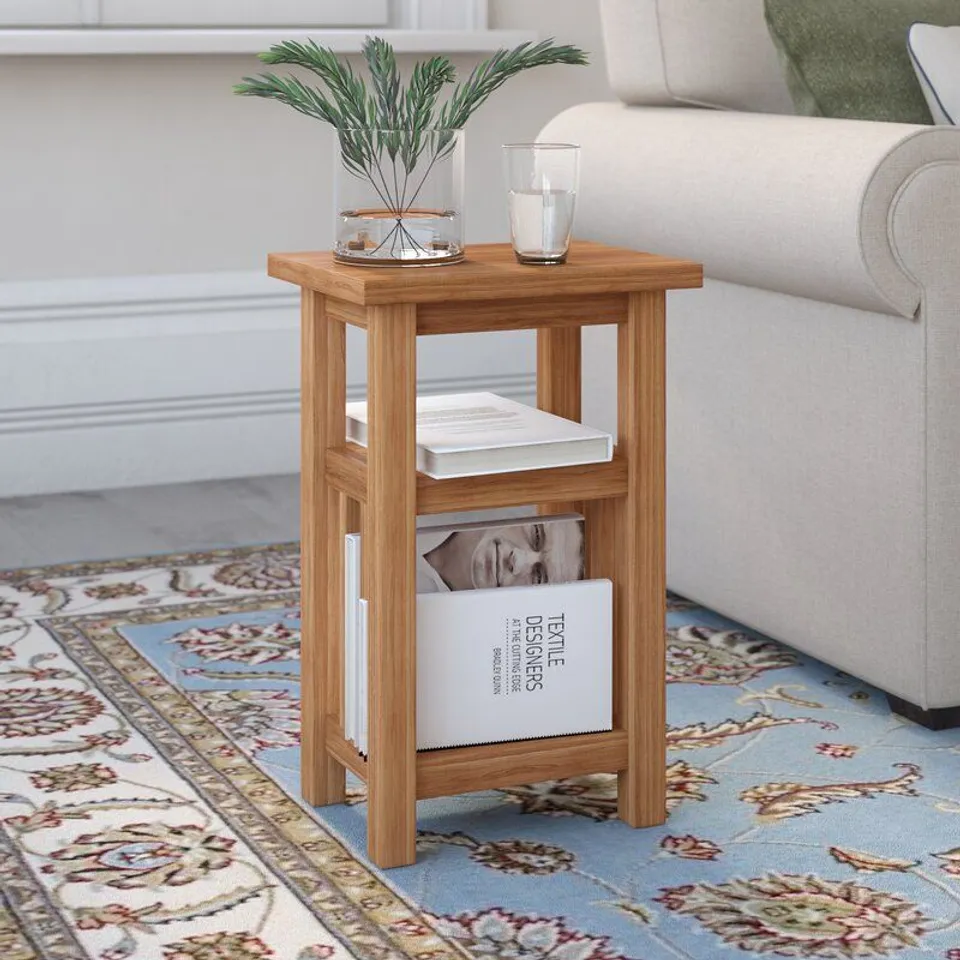 BOXED HATCHER SIDE TABLE